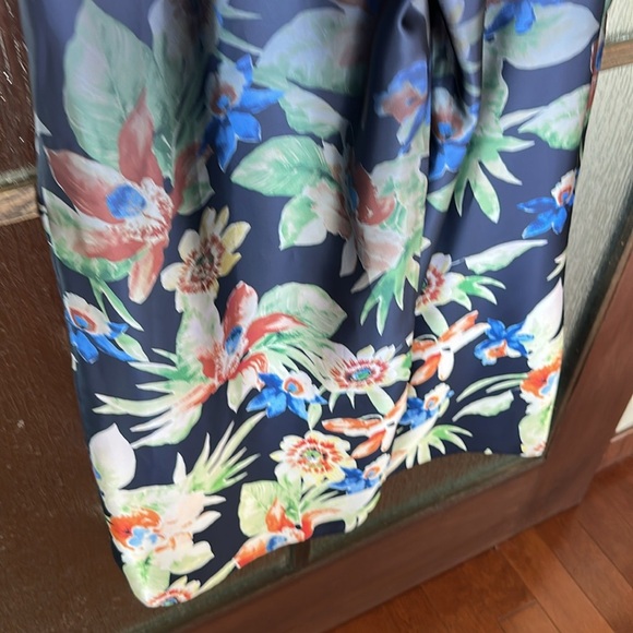 Lauren Ralph Lauren wide leg floral bottom drawstring pants size XL. - Picture 10 of 14